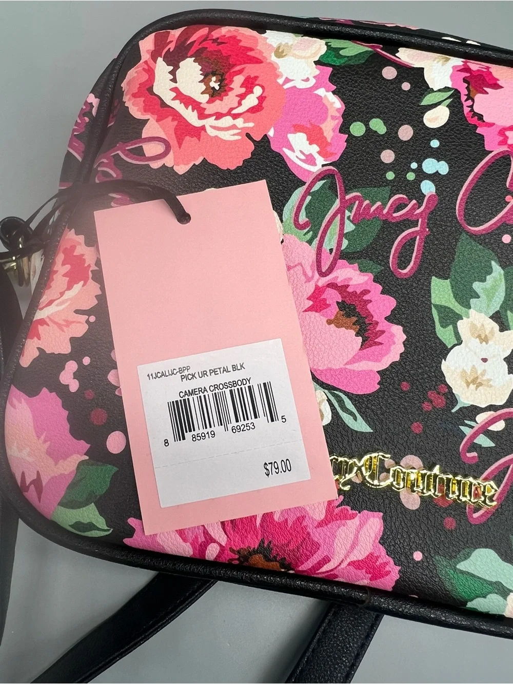 Juicy couture camera crossbody purse